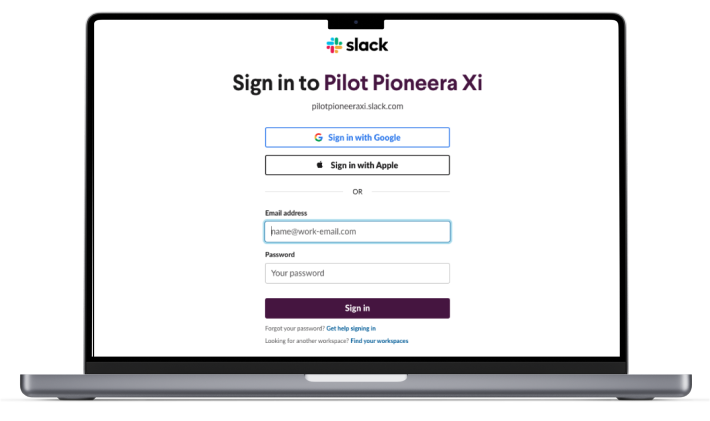 Sign in/Sign up with your Email